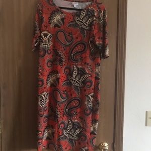 LuLaRoe Patterned Julia Dress
